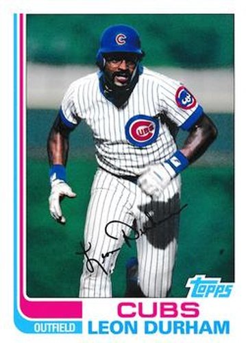 #245 Leon Durham - Chicago Cubs - 2013 Topps Archives Baseball