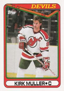 #245 Kirk Muller - New Jersey Devils - 1990-91 Topps Hockey