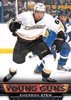 #245 Emerson Etem - Anaheim Ducks - 2013-14 Upper Deck Hockey