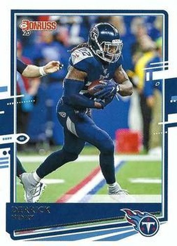 #245b Derrick Henry - Tennessee Titans - 2020 Donruss Football