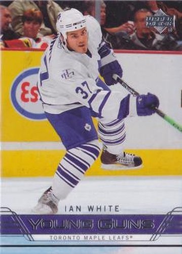 #246 Ian White - Toronto Maple Leafs - 2006-07 Upper Deck Hockey