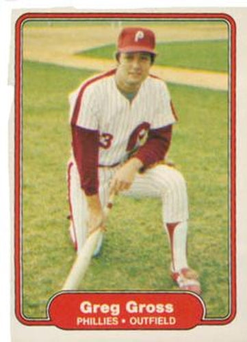 #246 Greg Gross - Philadelphia Phillies - 1982 Fleer Baseball