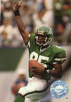 #246 Rob Moore - New York Jets - 1991 Pro Set Platinum Football