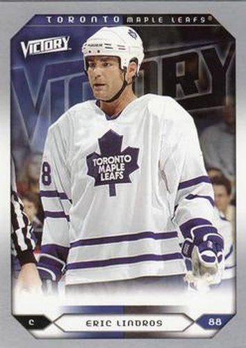 #246 Eric Lindros - Toronto Maple Leafs - 2005-06 Upper Deck Victory Hockey