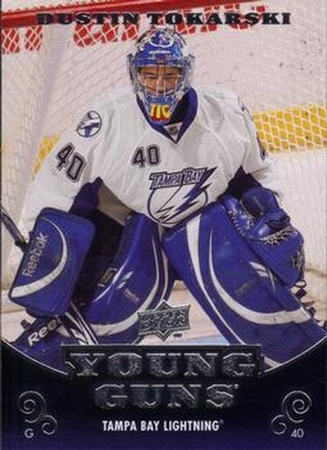 #246 Dustin Tokarski - Tampa Bay Lightning - 2010-11 Upper Deck Hockey