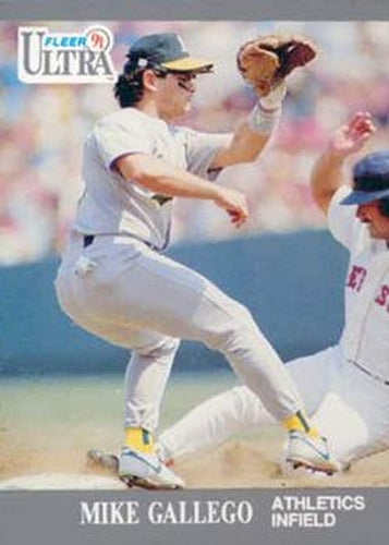 #246 Mike Gallego - Oakland Athletics - 1991 Ultra Baseball