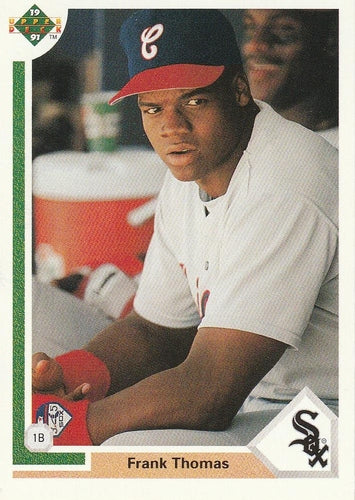 #246 Frank Thomas - Chicago White Sox - 1991 Upper Deck Baseball
