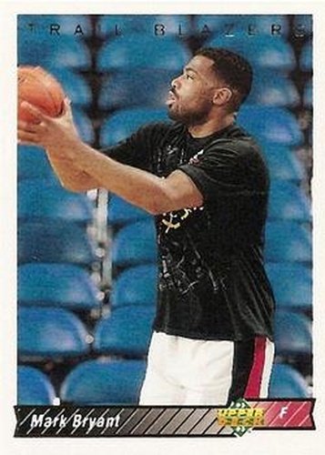 #246 Mark Bryant - Portland Trail Blazers - 1992-93 Upper Deck Basketball