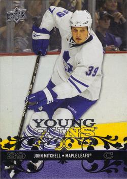 #246 John Mitchell - Toronto Maple Leafs - 2008-09 Upper Deck Hockey