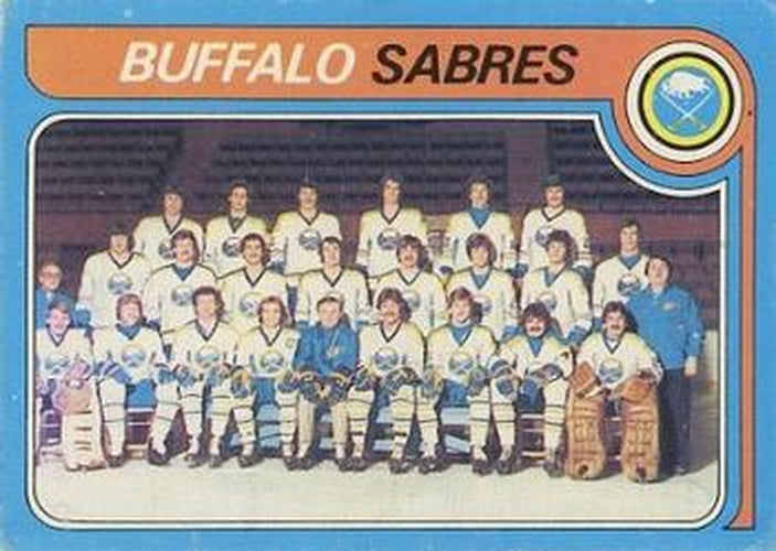#246 Buffalo Sabres Team - Buffalo Sabres - 1979-80 O-Pee-Chee Hockey