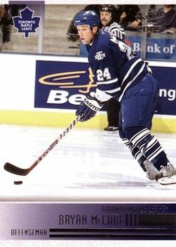 #246 Bryan McCabe - Toronto Maple Leafs - 2004-05 Pacific Hockey