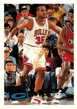 #246 Jason Caffey - Chicago Bulls - 1995-96 Topps Basketball