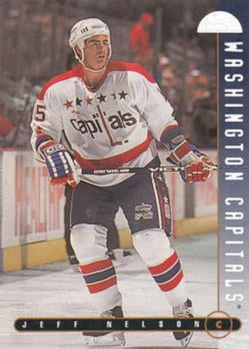 #246 Jeff Nelson - Washington Capitals - 1995-96 Leaf Hockey