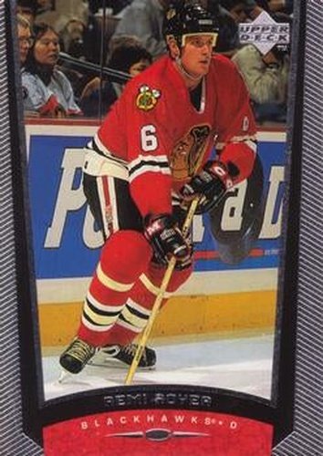#246 Remi Royer - Chicago Blackhawks - 1998-99 Upper Deck Hockey