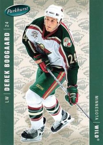 #246 Derek Boogaard - Minnesota Wild - 2005-06 Parkhurst Hockey