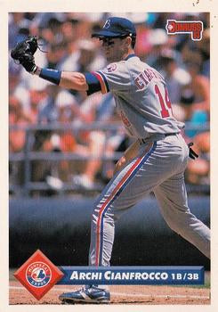 #246 Archi Cianfrocco - Montreal Expos - 1993 Donruss Baseball