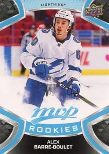 #246 Alex Barre-Boulet - Tampa Bay Lightning - 2021-22 Upper Deck MVP Hockey