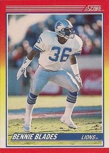 #246 Bennie Blades - Detroit Lions - 1990 Score Football