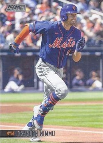 #246 Brandon Nimmo - New York Mets - 2021 Stadium Club Baseball