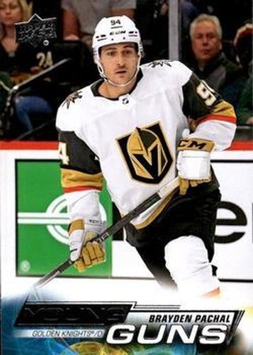 #246 Brayden Pachal - Vegas Golden Knights - 2022-23 Upper Deck Hockey