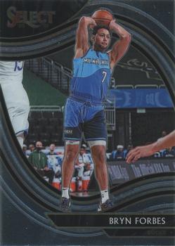#246 Bryn Forbes - Milwaukee Bucks - 2020-21 Panini Select Basketball