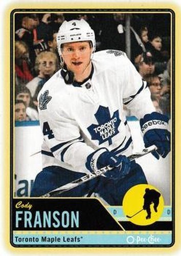 #246 Cody Franson - Toronto Maple Leafs - 2012-13 O-Pee-Chee Hockey