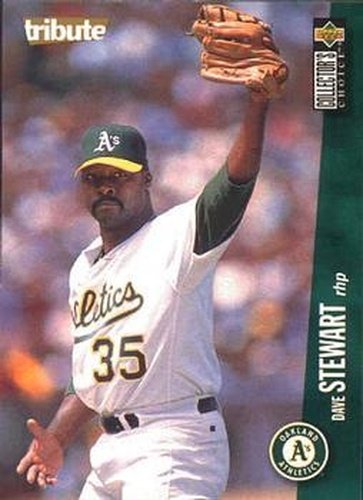#246 Dave Stewart - Oakland Athletics - 1996 Collector's Choice Baseball