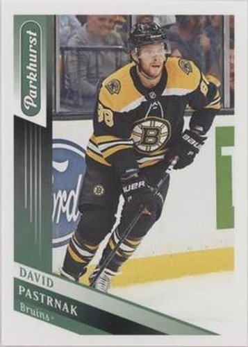 #246 David Pastrnak - Boston Bruins - 2019-20 Parkhurst Hockey