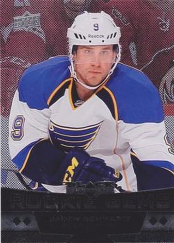 #246 Jaden Schwartz - St. Louis Blues - 2012-13 Upper Deck Black Diamond Hockey