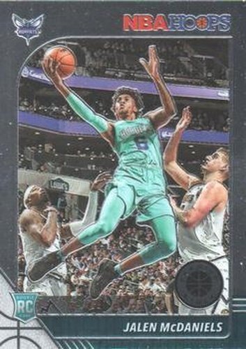#246 Jalen McDaniels - Charlotte Hornets - 2019-20 Hoops Premium Stock Basketball
