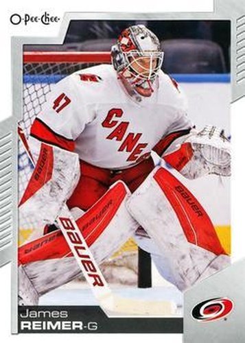 #246 James Reimer - Carolina Hurricanes - 2020-21 O-Pee-Chee Hockey