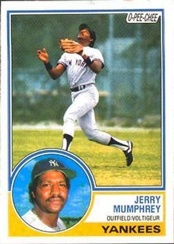 #246 Jerry Mumphrey - New York Yankees - 1983 O-Pee-Chee Baseball