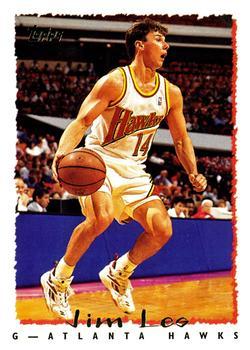 #246 Jim Les - Atlanta Hawks - 1994-95 Topps Basketball