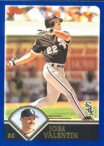 #246 Jose Valentin - Chicago White Sox - 2003 Topps Baseball