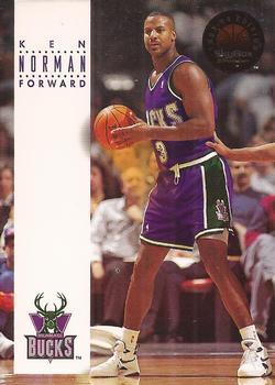 #246 Ken Norman - Milwaukee Bucks - 1993-94 SkyBox Premium Basketball