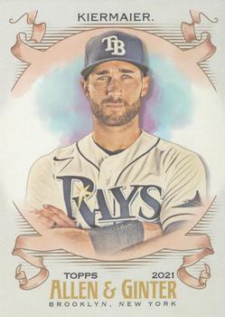 #246 Kevin Kiermaier - Tampa Bay Rays - 2021 Topps Allen & Ginter Baseball