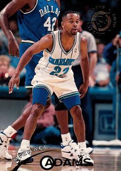#246 Michael Adams - Charlotte Hornets - 1994-95 Stadium Club Basketball