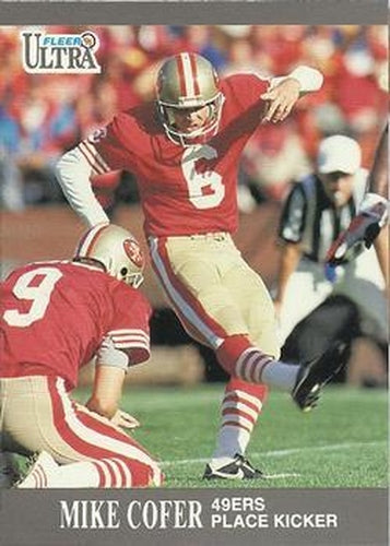 #246 Mike Cofer - San Francisco 49ers - 1991 Ultra Football