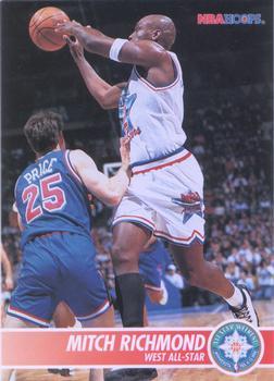 #246 Mitch Richmond - Sacramento Kings - 1994-95 Hoops Basketball