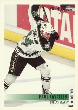 #246 Paul Cavallini - Dallas Stars - 1994-95 Topps Premier Hockey