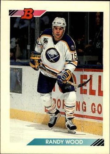 #246 Randy Wood - Buffalo Sabres - 1992-93 Bowman Hockey