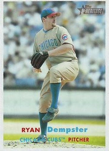#246 Ryan Dempster - Chicago Cubs - 2006 Topps Heritage Baseball