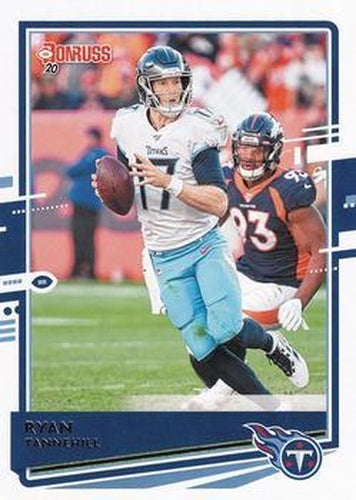 #246 Ryan Tannehill - Tennessee Titans - 2020 Donruss Football