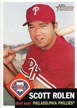 #246 Scott Rolen - Philadelphia Phillies - 2002 Topps Heritage Baseball