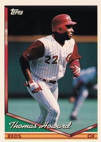 #246 Thomas Howard - Cincinnati Reds - 1994 Topps Baseball