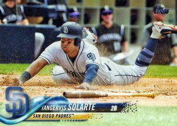 #246 Yangervis Solarte - San Diego Padres - 2018 Topps Baseball