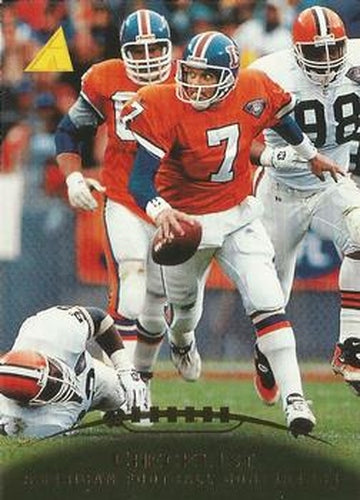 #246 John Elway - Denver Broncos - 1995 Pinnacle Football