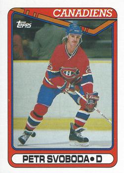 #246 Petr Svoboda - Montreal Canadiens - 1990-91 Topps Hockey