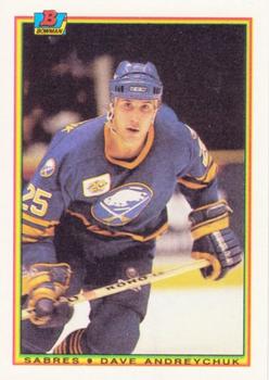 #246 Dave Andreychuk - Buffalo Sabres - 1990-91 Bowman Hockey