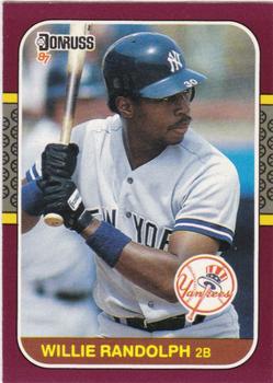 #246 Willie Randolph - New York Yankees - 1987 Donruss Opening Day Baseball